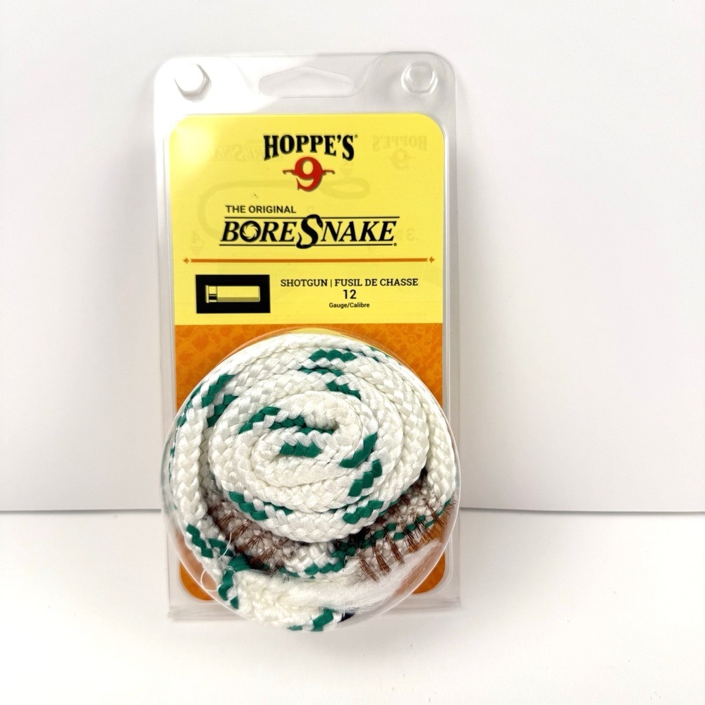 Hoppe's 9 BoreSnake Gun Bore Cleaner for 12 Gauge Shotgun Clean 24035‎ Brand New